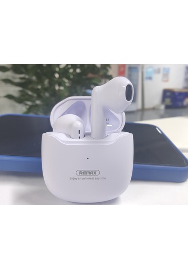 Yarım Kulak Gürültü Azaltma Gerçekten Kablosuz Bluetooth Kulaklık Uzun Pil Ömrü Android Evrensel  Şarkı Dinleme