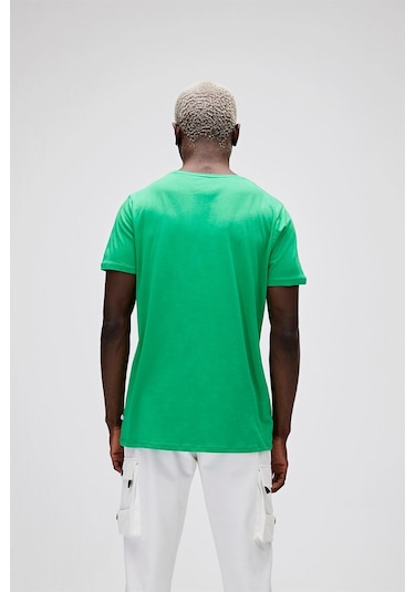 Bad Bear Erkek Tişört Bad Bear Tee-21883 Yeşil