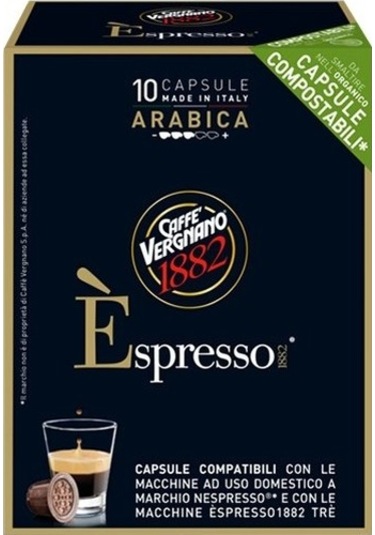 Caffe Vergnano Espresso Arabica Kapsül Kahve 10'lu