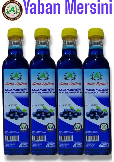Almila Zeytinevi Yaban Mersini Konsantresi 4 x 700 ML