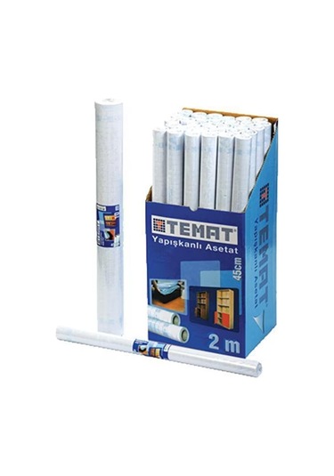 Yapışkanlı Asetat Şeffaf 45x2metre - 3 Adet