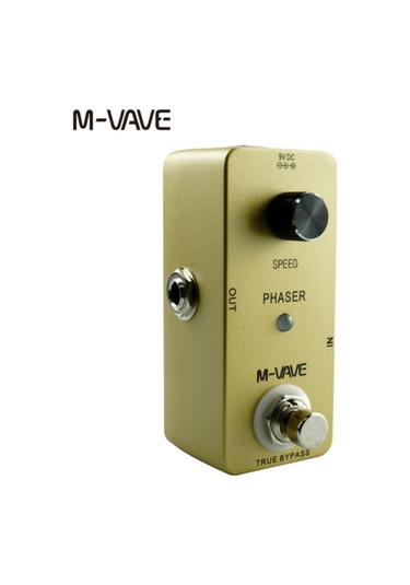 Yaozixa Cuvave Analog Faza Efekt Pedalı - Dinamik Tepki, Psikodelik Ton, Hız Kontrolü, True Bypass, Led Gösterge, Dayanıklı Kadıfe Kasa