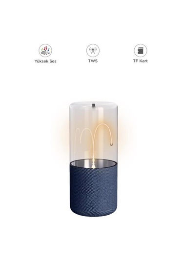 D40 Tws Manyetik Bükülebilir Işık 5.3 Bluetooth Hoparlör Speaker