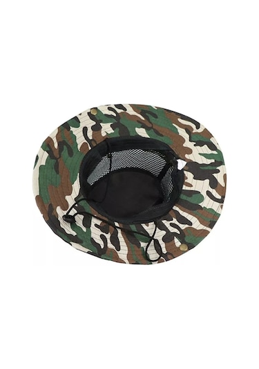 Kardelen Butik Denizli Sniper Camouflage Şapka 56-58 Cm Kahve Kahve
