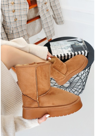 Sophia Taba Süet Bot Taba