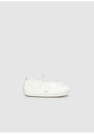 Mayoral Krem Kadife Bebek Ayakkabı 9964 Krem