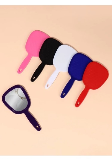 Qf Kozmetik Aynalı Saplı Ayna 169852115 Siyah