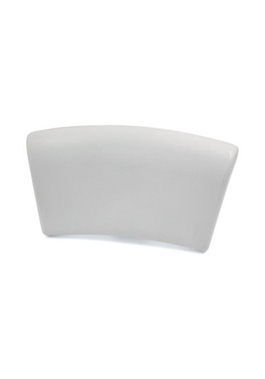 Beyaz Lüks Köpük Yastıklı Spa Banyo Yastığı Jakuzi Boyun Başı Vantuzlu Sırt Yastığı Yastığı Beyaz