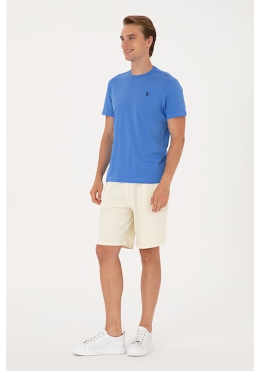 U.s. Polo Assn. Erkek Krem Şort Örme 50298037-vr071 Krem