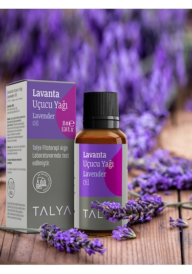 Talya %100 Saf ve Doğal Buhurdanlık ve Difüzör İçin Lavanta Uçucu Yağı 10 ML