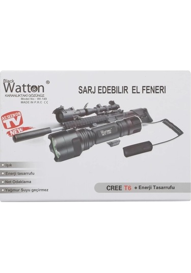 Güçlü At Uyumlu Şarjlı Fener Wt-149