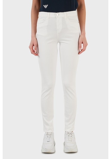 Emporio Armani Bayan Kot Pantolon 3L2J20 2N8Hz 0101-Beyaz Emporio Armani Bayan Kot Pantolon 3L2J20 2N8Hz 0101-Beyaz