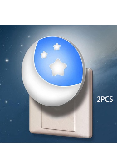 Suntek 2 Adet Fiş Akşam Duvara Monte Çevre Dostu Için Beyaz Beyaz Diğer