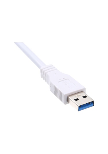 Youtek Usb 3.0 Vga Dönüştürücü, Yüksek Çözünürlüklü Görüntü İçin Hd Projeksiyon Ve Tv Bağlantısı, Beyaz