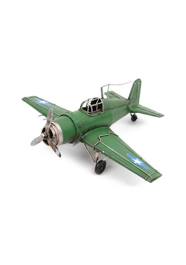 Dekoratif Metal Uçak Biblo Dekoratif h-Hediyelik