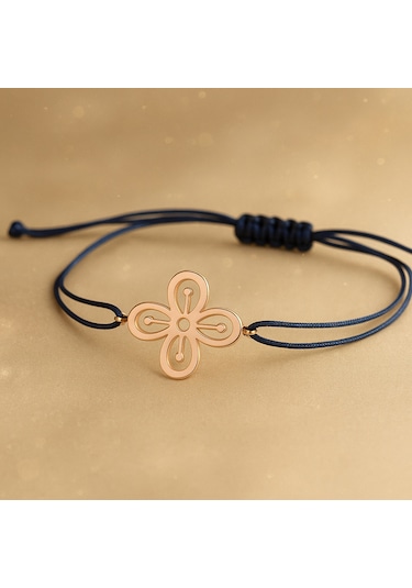 Ariş Varlık Sembolü Altın Bileklik (Besa Saka) Pembe Altın