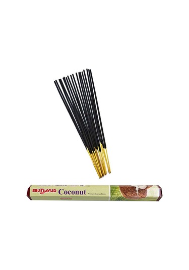 3 Paket 20 Çubuklu Tütsü Jasmine - Coconut - Vanilla - Kayık Hedi