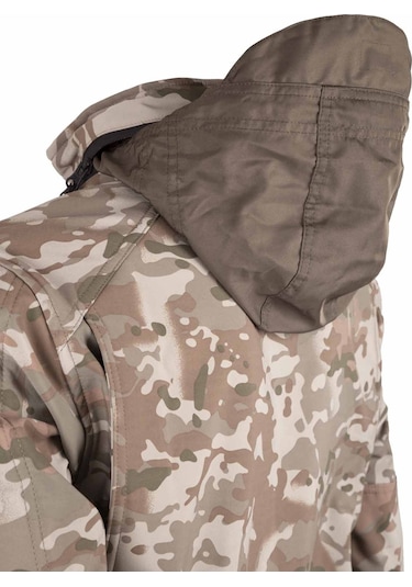 Vav Wear Tactical Outdoor Softshell Erkek Mont Shellht04 Haki