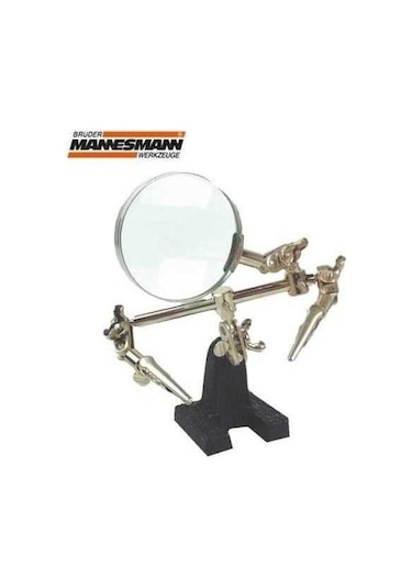Mannesmann 572 Büyüteç Ve Kıskaçlı Mini Çalışma Standı
