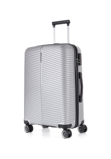 Ççs 5224 Polipropilen Orta Boy Valiz-gümüş Gümüş