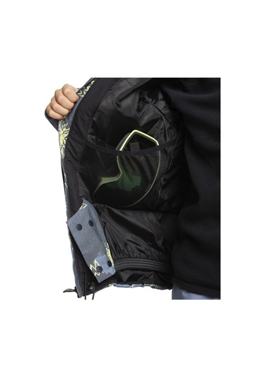 Quıksılver Quiksilver Mission Printed Youth Erkek Çocuk Snowboard Montu Sna Gri