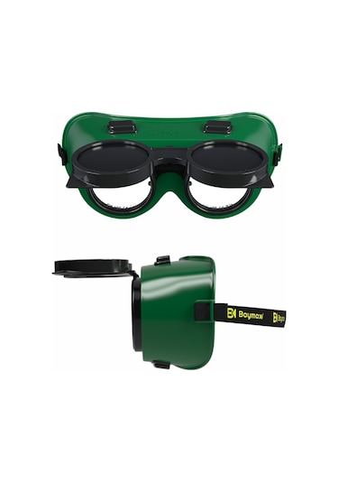 Baymax S-502 İntegral Siyah Kaynakçı Koruyucu Gözlük