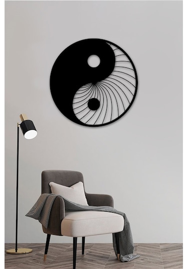 Yin Yang - Metal Tablo