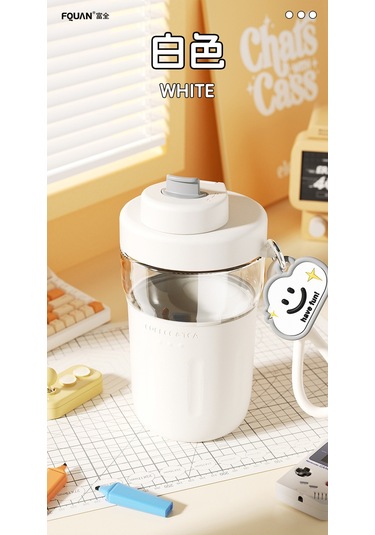 Aurora Yüksek Sıcaklıga Dayanıklı Cam Anti-kaşlama Kabıkapağısu Bardağıfiltresi Pembe