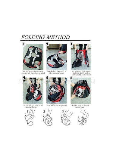 Jialan Katlanabilir Futbol Golü Naylon Futbol Golü Çocuklar Ve Siyah