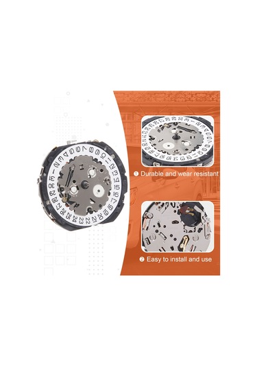 Xurunkeji Ym62a Ym62-3, 7t62a Kuvars Hareketi Date At 3 Saat Tamir Parçalarının Yerini Alır Gümüş