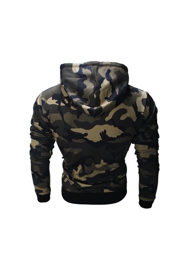 Envy Lab Kapüşonlu Sweatshirt 4170029 Khaki