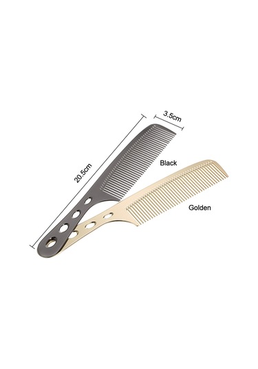 Qingmipy Uzun Saplı Paslanmaz Çelik Saç Masaj Tarağı - Profesyonel Saç Bakımı Ve Saç Uzatma İçin İdeal