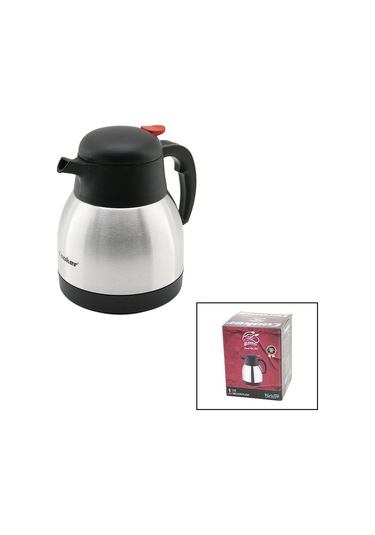 1lt 304 Çelik Termos Inox Serisi 12 Saat Sıcak - 24 Saat Soğuk Çift Contalı Kapak Ckr-2035 5365 Çok Renkli