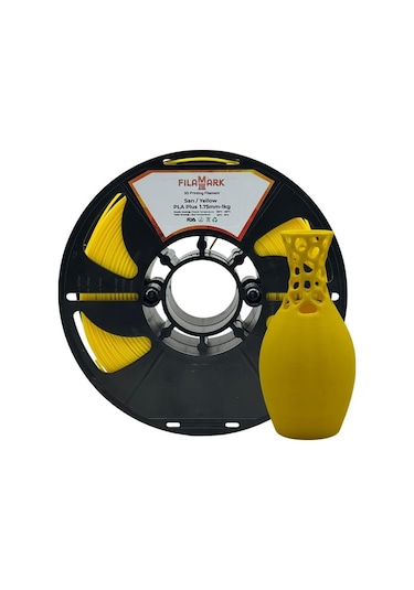 Filamark Pla Plus Filament Sarı 1.75mm 1kg-4228
