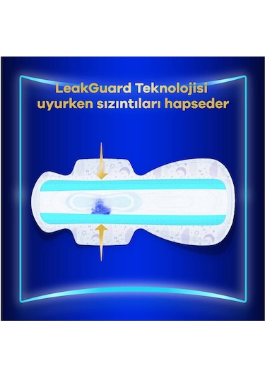 Orkidhijyenik Ped Ultra Gece Ekstra Max 14' Lü 4 Adet