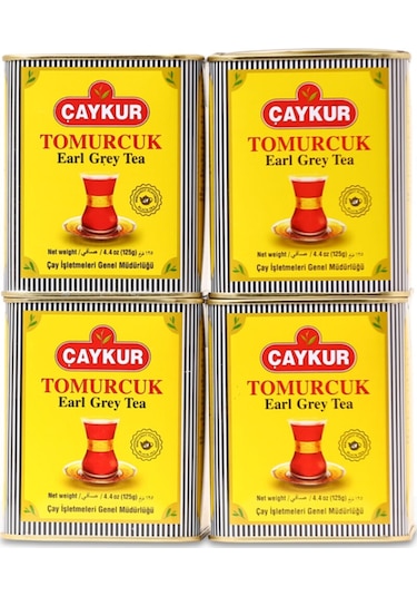 Çaykur Tomurcuk Çay 125 Gr Teneke 4 Adet