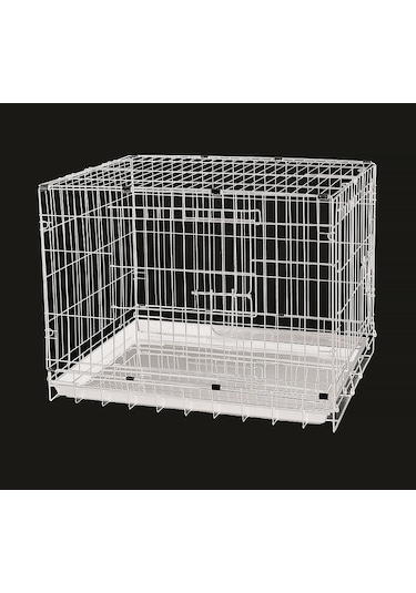 Dayang Köpek Kafesi Csmtex - 9 Beyaz 78x48x55