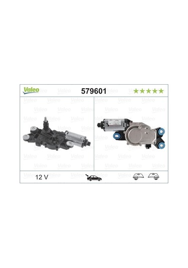 Valeo Sılecek Motoru Arka Volvo V70 Iıı 0710 AOD-VALEO 579601