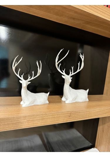 Beyaz Geyik Biblo 2 Li