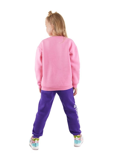 Denokids Queen Bear Kız Çocuk Eşofman Takım Çok Renkli