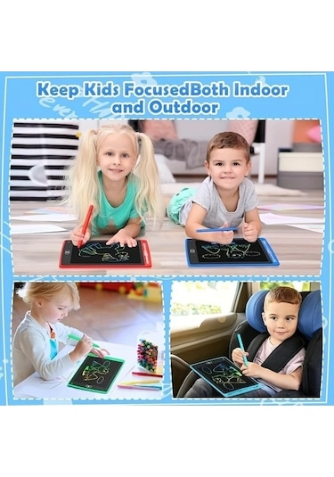 Trendooze Yeşil 8.5 İnç Sunshine022 Lcd Çocuk Yazı Tahtası Eğitici Doğum Hediyesi Yeşil