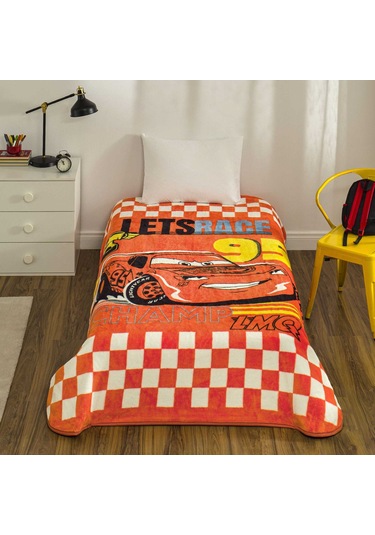 Lisanslı Disney Cars Speed Tek Kişilik Battaniye 000000001000051500 Çok Renkli