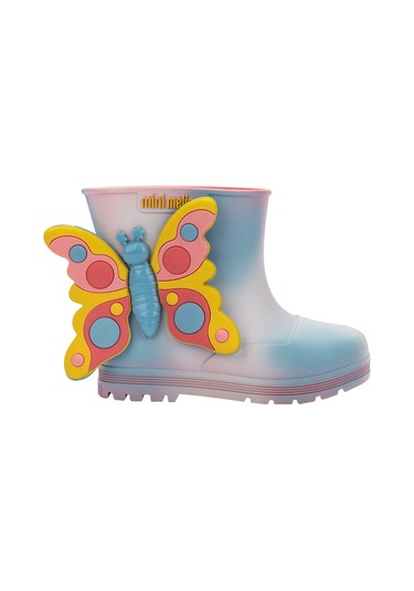 Mini Melissa Welly Wonderland Kız Çocuk Yağmur Çizmesi Blue