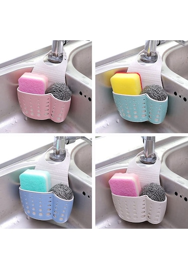 Suntek Mutfak Asılı Drenaj Çantası Sepet Banyo Yeşil Yeşil