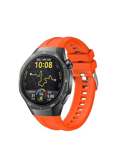 Huawei Watch Gt5 Pro 46mm Zore Krd-130 Silikon Kordon Strap Kayış