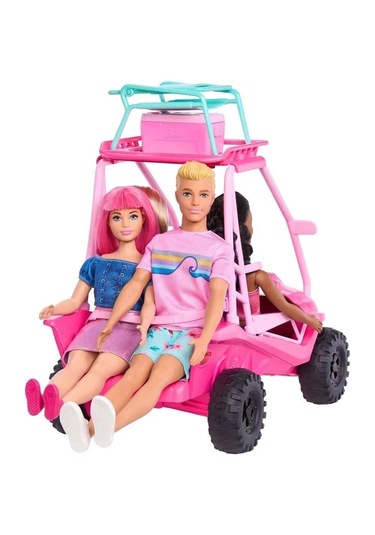 Barbie Aile Plaj Aracı Jfv68 "