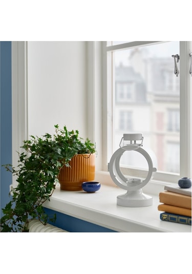 Ikea Flodsvala Fener Kırık Beyaz 21 Cm