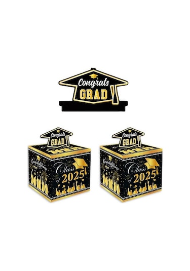 Mezuniyet Para Çekme Kutusu Nakit Hediye Sürprizi Mezun Hediyesi Tutucu Kendin Yap