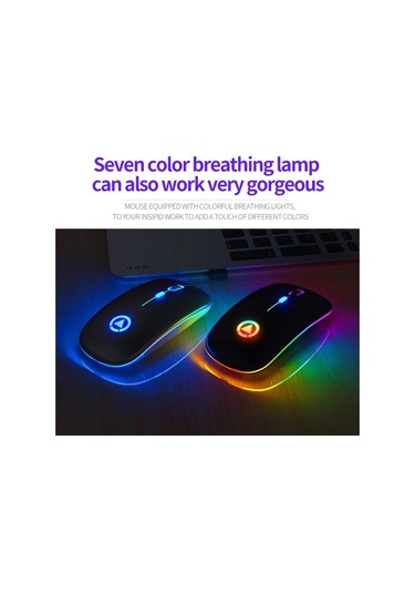 Yindiao A2 2.4GHz 1600 Dpı Sessiz Kablosuz Optik Mouse