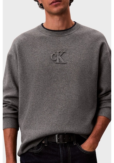 Calvin Klein Erkek Kazak Lv04rd300g P7e Gri Gri